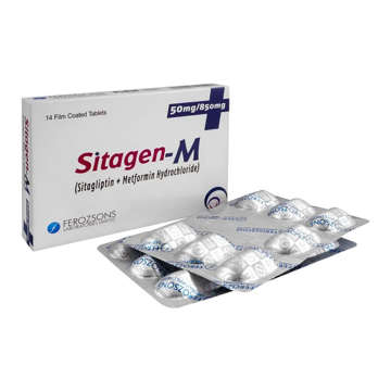 Picture of Sitagen M 50/850mg Tab 14x1s